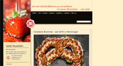 Desktop Screenshot of brommler.de